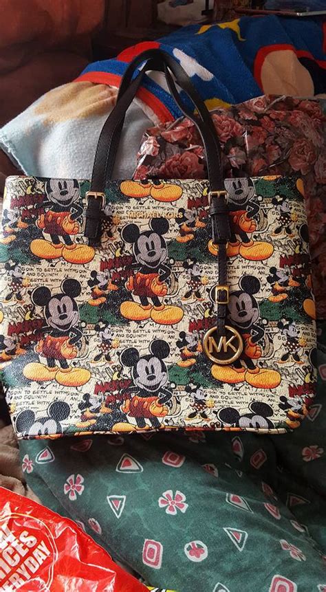 mickey mouse michael kors bag